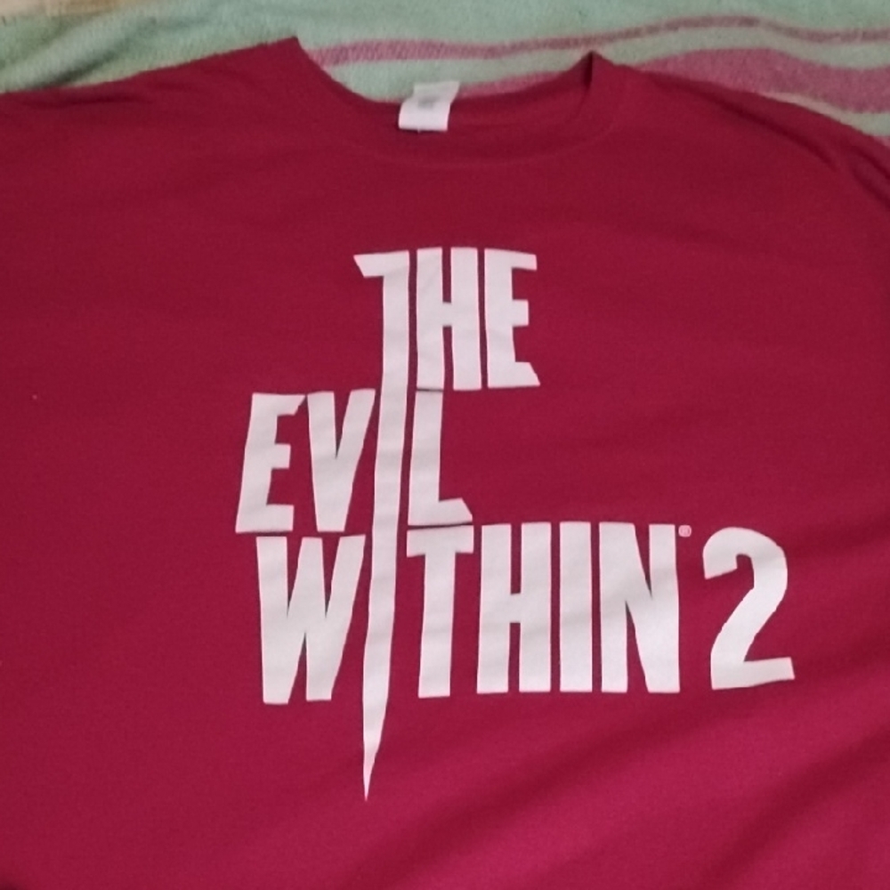 Gildan Red The Evil Within 2 Graphic Tee